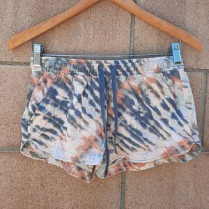 SO®  Tie Front Cold Dye Women's Low Rise Soft Shortie Size X-Small 100% Rayon